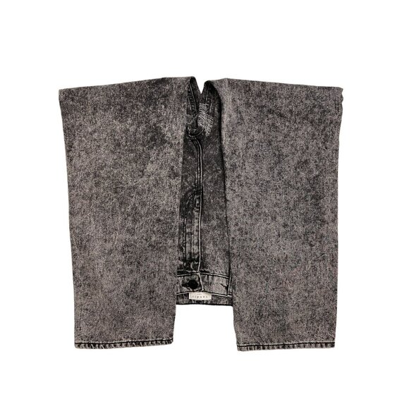 NWOT Sandro Lone Acid Washed Straight Leg Jeans Distressed Black Size 10… - Picture 4 of 16